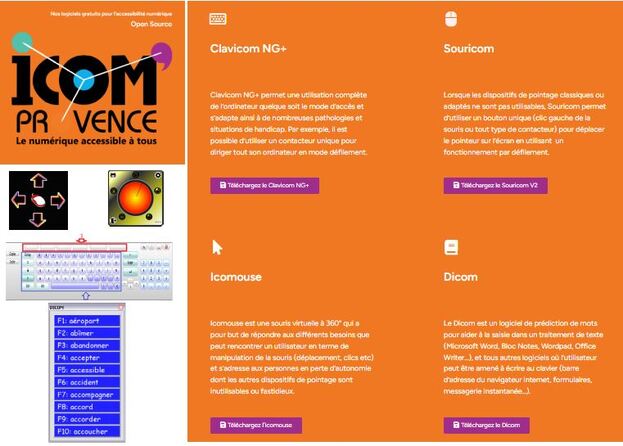 ICOM Provence : Le live de la journée du Numérique Inclusif n°4  /  Panne temporaire du site