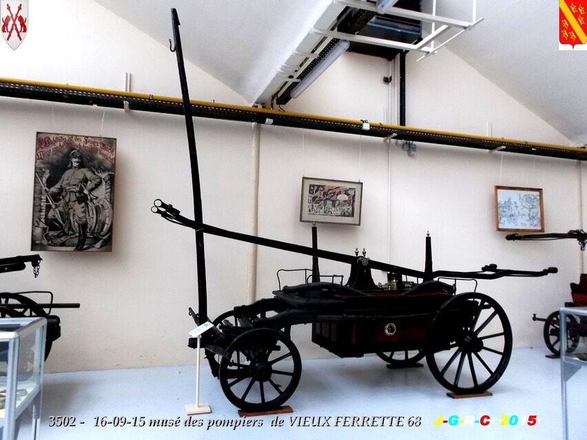 Musée du Sapeur Pompier d'ALSACE  0/0  00/26   VIEUX FERRETTE  68   D  00-00-2016