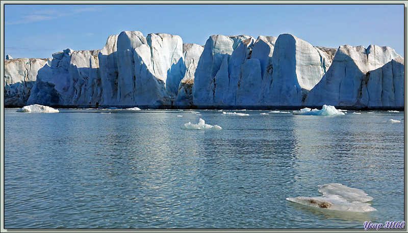 Encore des vues du glacier Croker Bay - Devon Island - Nunavut - Canada