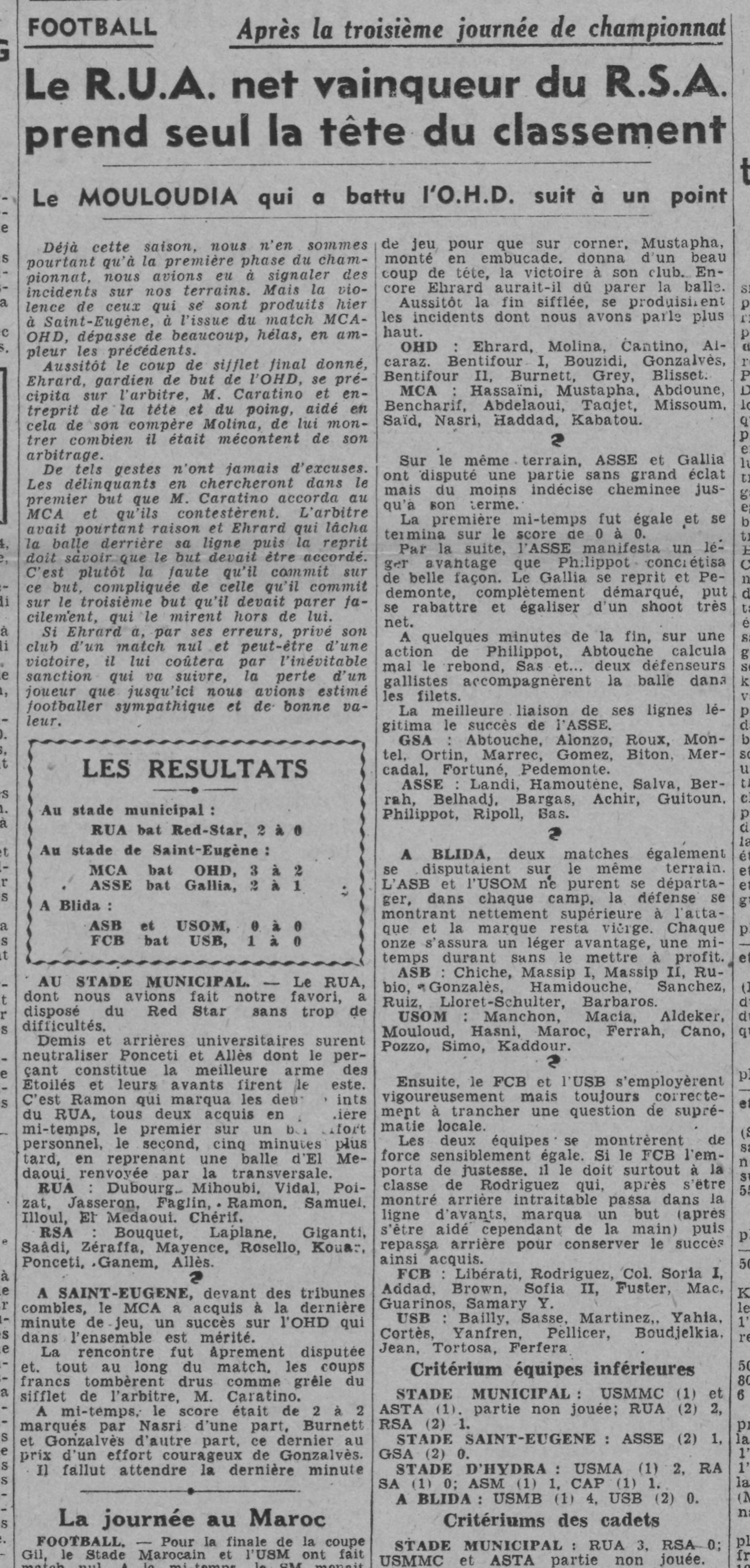 D 22.10.1944 St Eugéne MCA-OHD 3-2