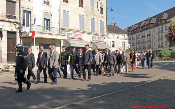 Il y a 70 ans, la ville de Châtillon sur Seine était libérée...