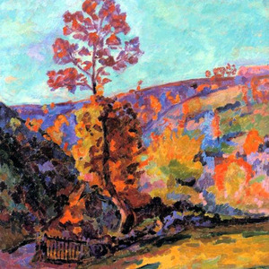 Armand Guillaumin, Paysage à Crozant, 1917
