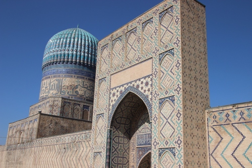 Samarcande : la mosquée Bibi-Khanoum