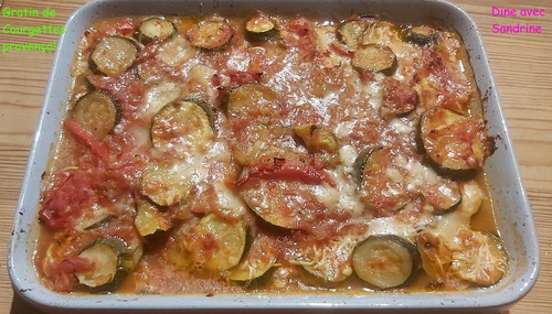 Un Gratin de Courgettes provençal