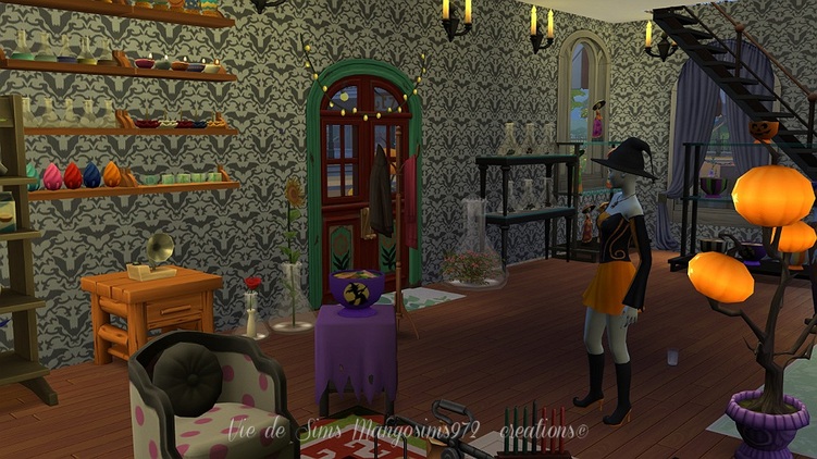 La boîte magique, boutique de magie de Prudence #Sims4