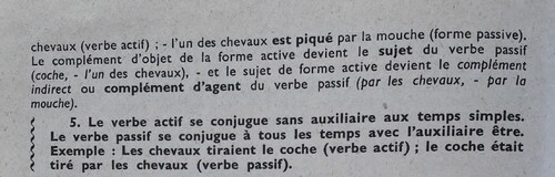 C / Forme active ou forme passive ?