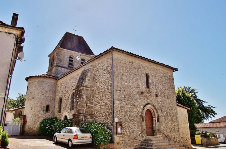 (église saint-Etienne - Saint-Saud-Lacoussière