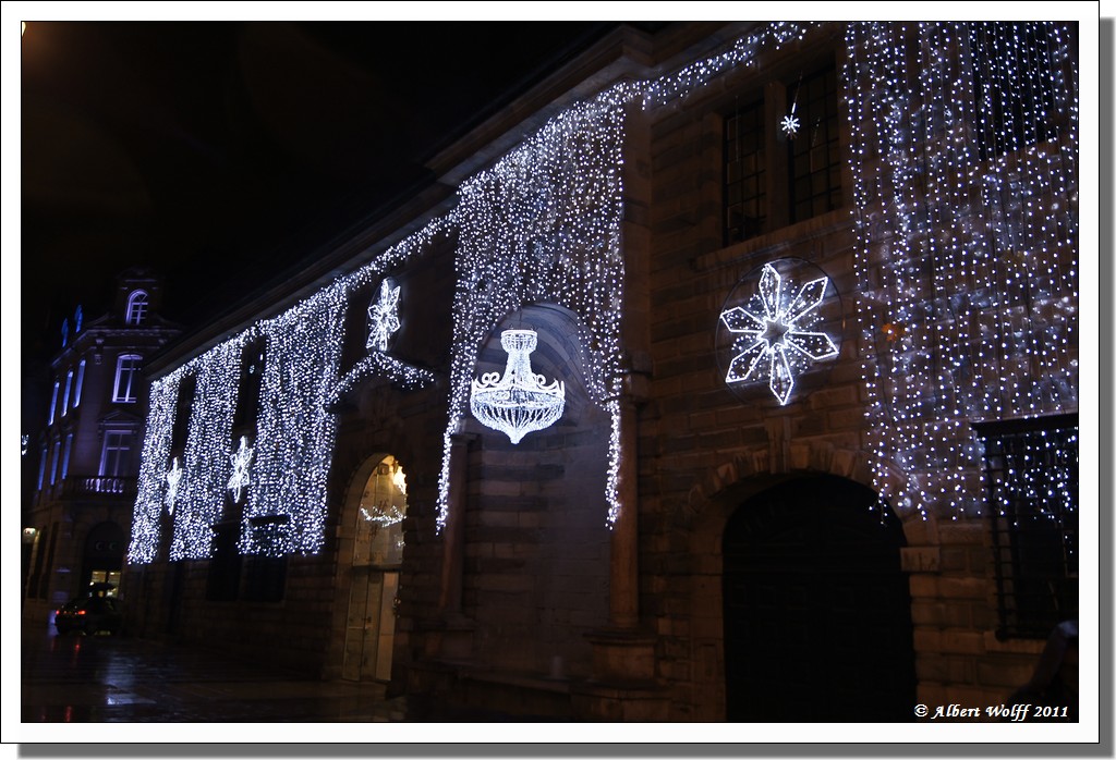 Besançon sous la pluie