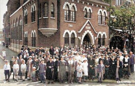 Temple d'Angleur (Colorized by MyHeritage)