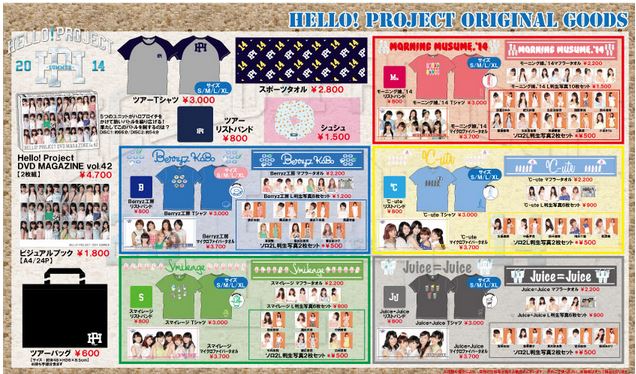 Hello! Project 2014 SUMMER  goodies