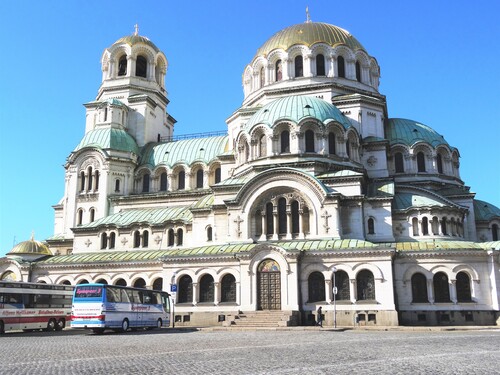 La Cathédrale Alexandre Nevski à Sofia (Bulgarie)