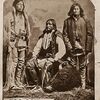 Kiowa Chief Big Bow and two Kiowa men