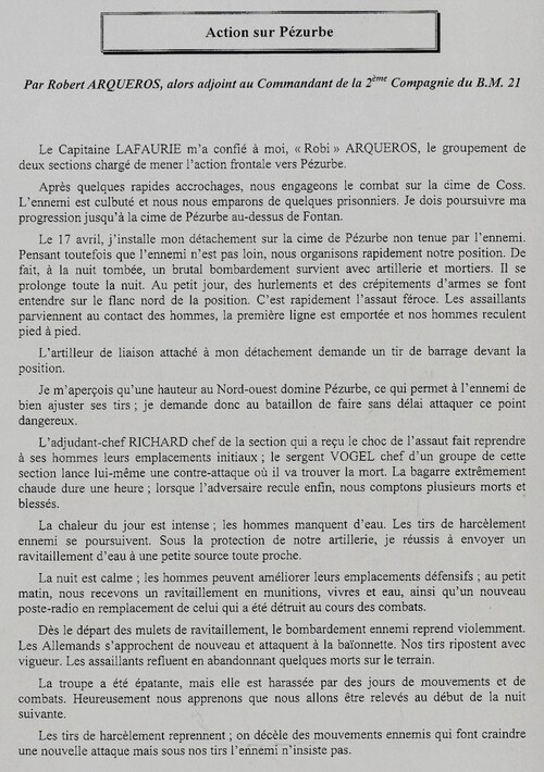 * Trésors d'Archives - Documents militaires du soldat Roland Pécheux des Forces Francaises Libres (B.M.21)