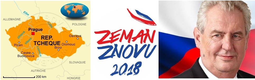 PRÉSIDENTIELLE TCHÈQUE- Milos ZEMAN, eurosceptique et pro-russe, réélu avec 51,5% des voix : une mauvaise nouvelle pour l’U.E.