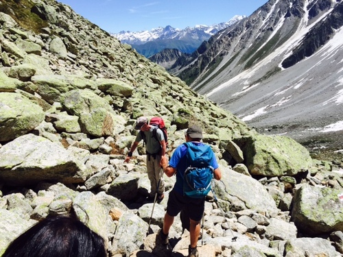 Le tour du Mont-Blanc