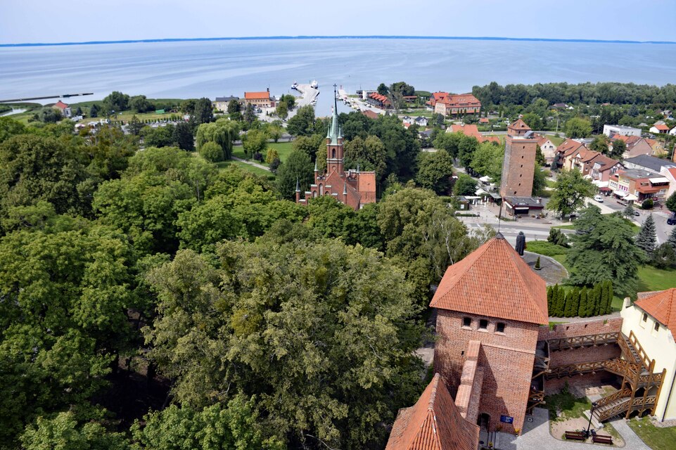 J33 - PL - Frombork - Panorama de la tour