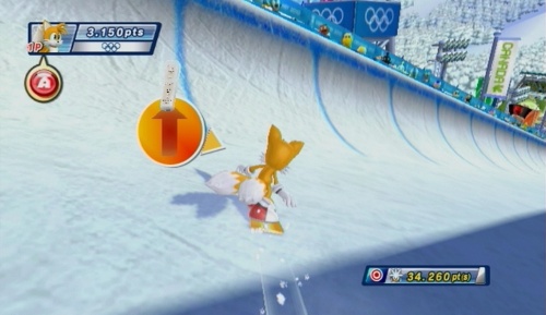Mario et Sonic aux jeux olympique d'hiver