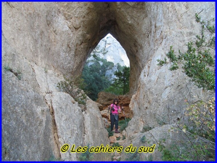 Gorges du Tarn, les échelles du rocher Cinglegros