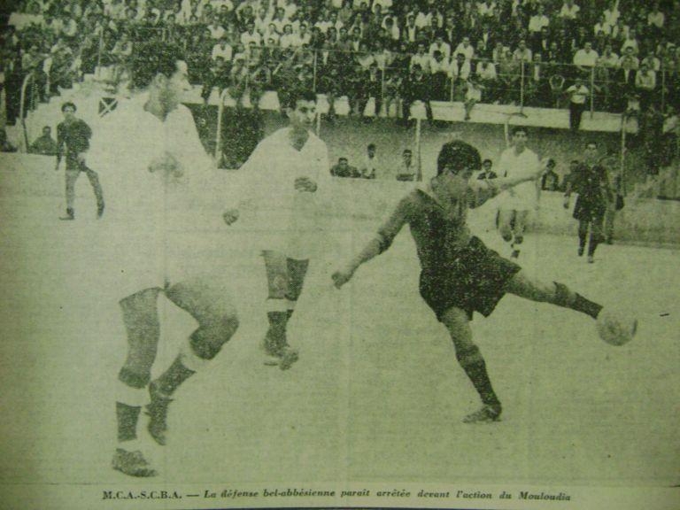 19 Juin 1955 Amical MCA-SC Bel Abbès 1-0