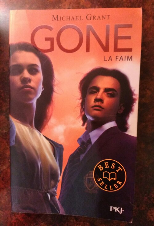 "Gone tome 2 : La Faim", de Michael Grant (recto)