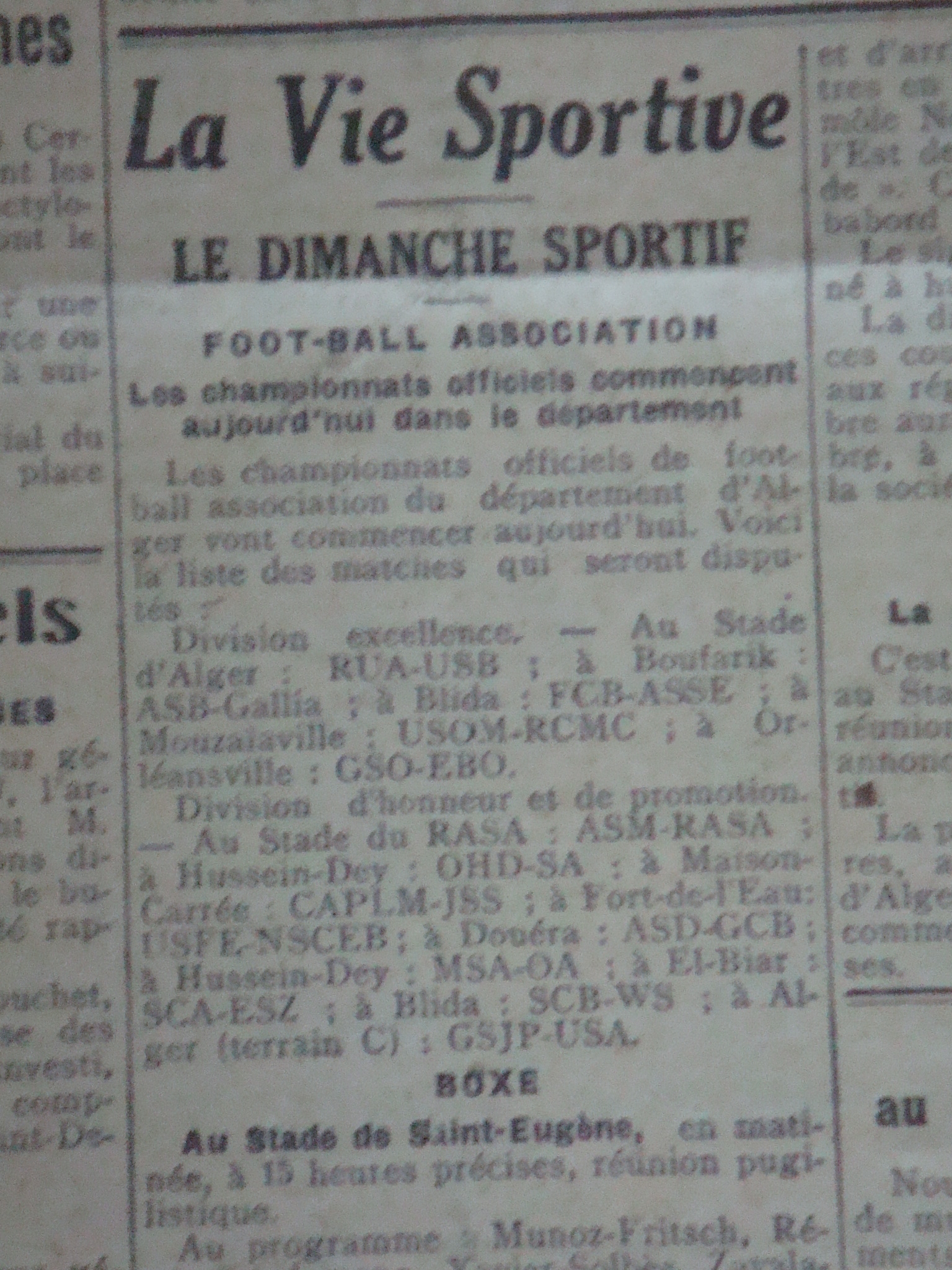 création division excellence