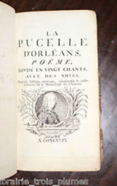LIVRES - La Pucelle d’Orléans (Voltaire ) - Catégorie Romans