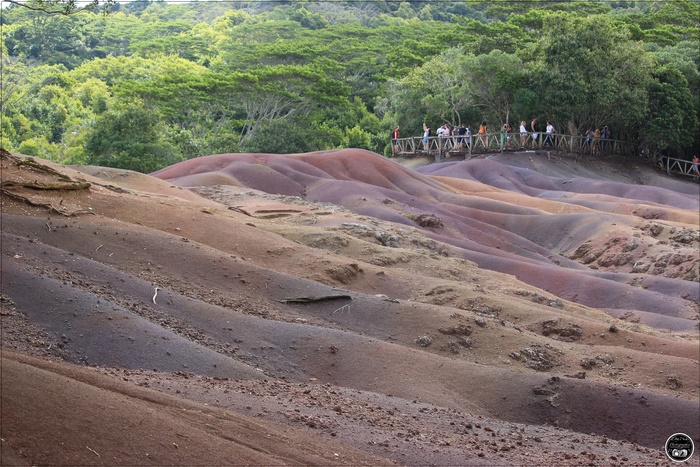 Île Maurice, Chamarel, terre des 7 couleurs