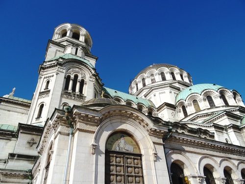 Sofia: la cathédrale Nevski, la place du Parlement l'Université Zaint Clément (photos)