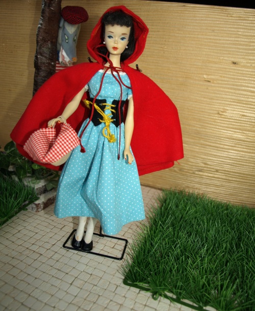 Barbie vintage : Little Red Riding Hood and The Wolf 