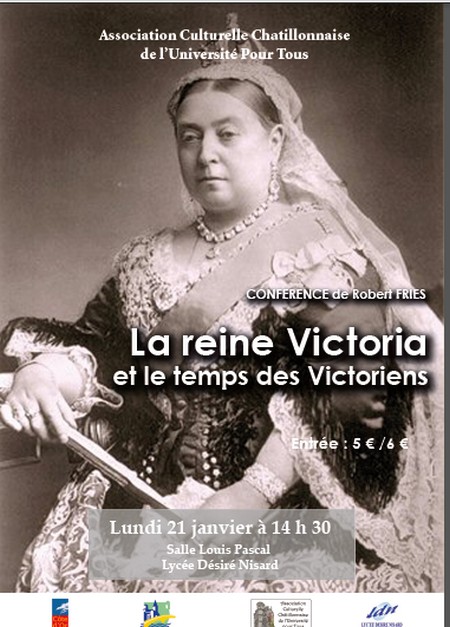 "La reine victoria et les Victoriens" une conférence de Robert Fries pour l'ACC