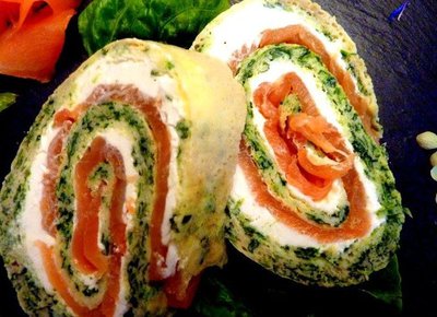 Blog de lisezmoi :Hello! Bienvenue sur mon blog!, une recette de poisson : omelette au saumon et aux épinards - vendredi saint -
