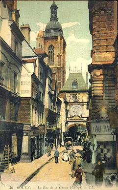 Rouen, vers 1930, ville-musée.