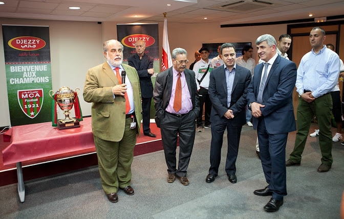 Mercredi 21.05.2014 Djezzy Honore le Mouloudia