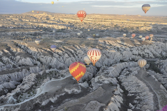 Vol en mongolfière en Cappadoce
