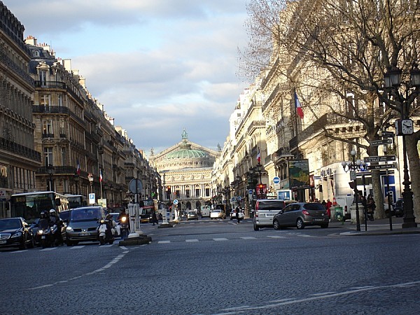 Rayon de soleil sur l'Opéra Garnier