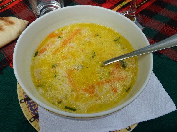 Jour 12 - Arbanassi - Restaurant du midi soupe