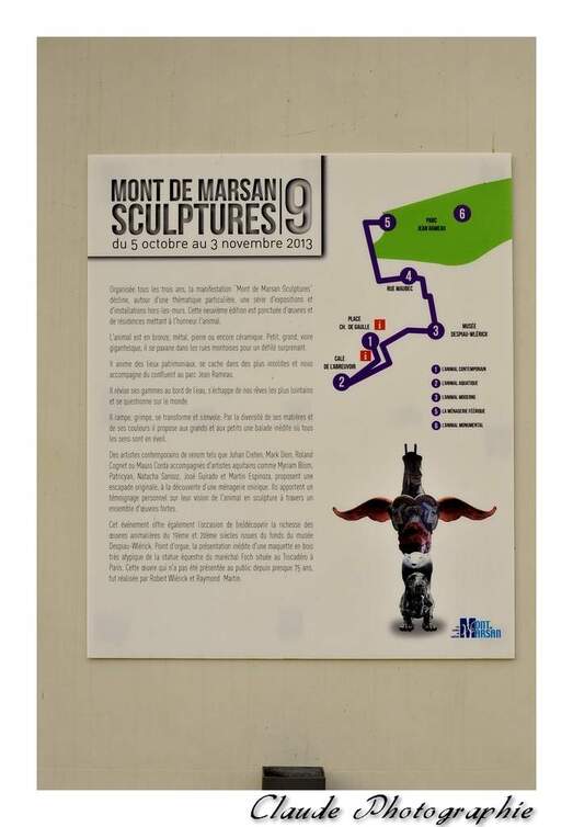 Exposition  Sculptures animalières à Mont de Marsan