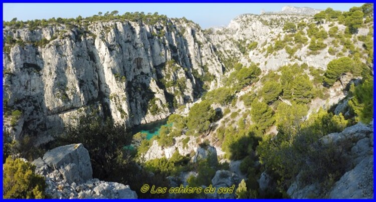 Calanques, les falaises du Devenson