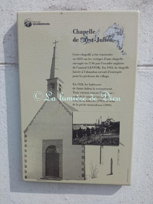 Quiberon, la chapelle Saint Julien