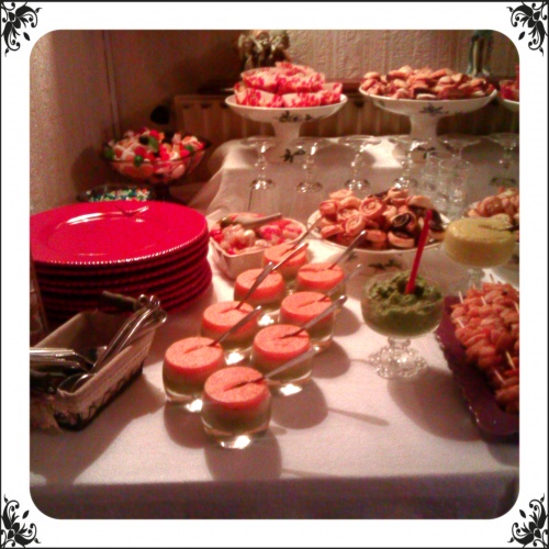 Buffet "Verrines & Compotiers"