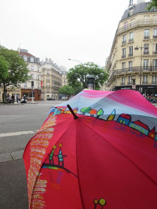 Belles ombrelles à Paris