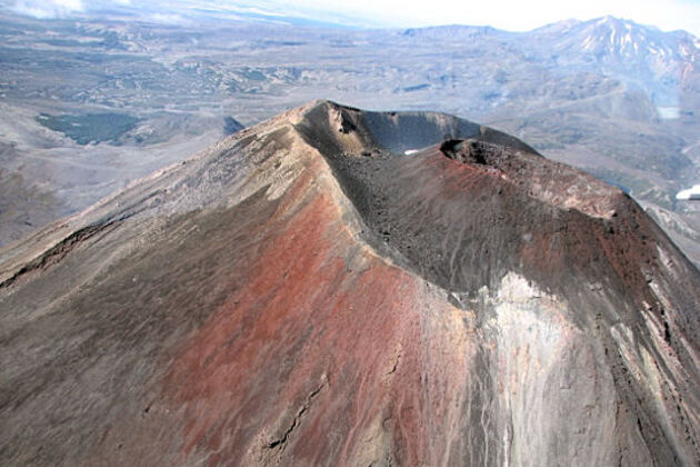 Le cratère du Mont Ngauruhoe