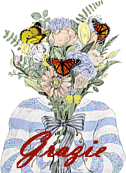 Bouquet et papillons (Autres langues) suite 1