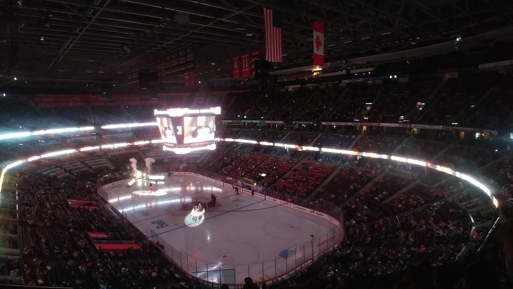 Ottawa Senators Home Opener Againt Toronto Maple Leafs on October 14th 2021