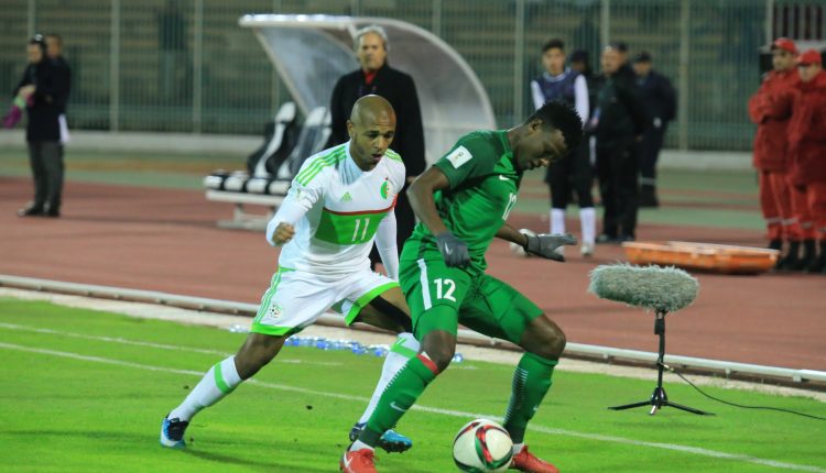 Vendredi 10.11.2017 à Constantine EN-Nigéria 1-1 ( 3-0 sur tapis vert)