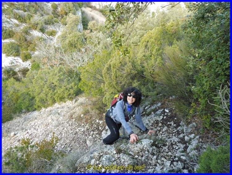 Luberon, les gorges de Combrès