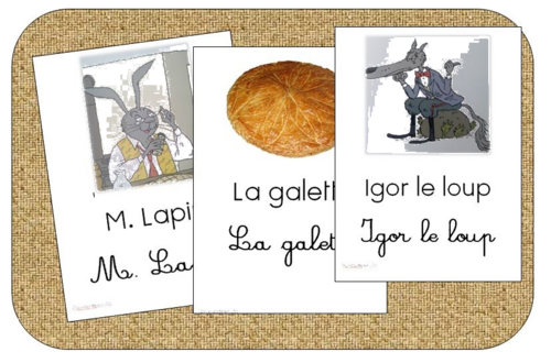 * Lecture: La galette à l'escampette