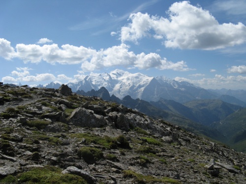 Majestueux Mont-Blanc.