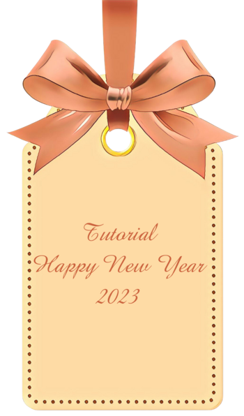 Trasuzione Tutorial: Happy New Year 2023 di Belinda Graphic pag 17