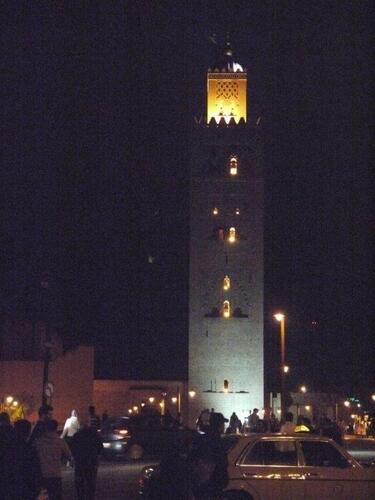 Le minaret de la Koutoubia